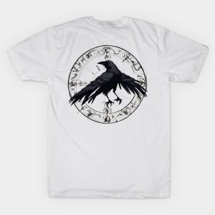 crow in the magic circle T-Shirt